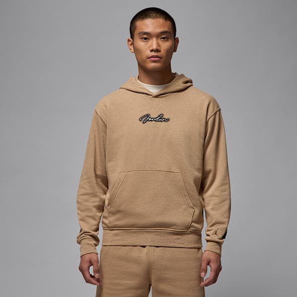 Nike Sportswear Trend Fleece Retro Men Crew Sweatshirt Brown